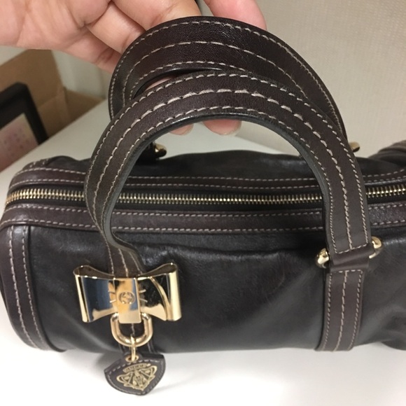 Gucci Boston Style Handbag Authentic - Picture 4 of 8